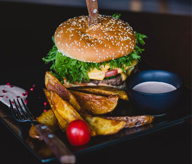 Burger in The Best Brunch Place in New York